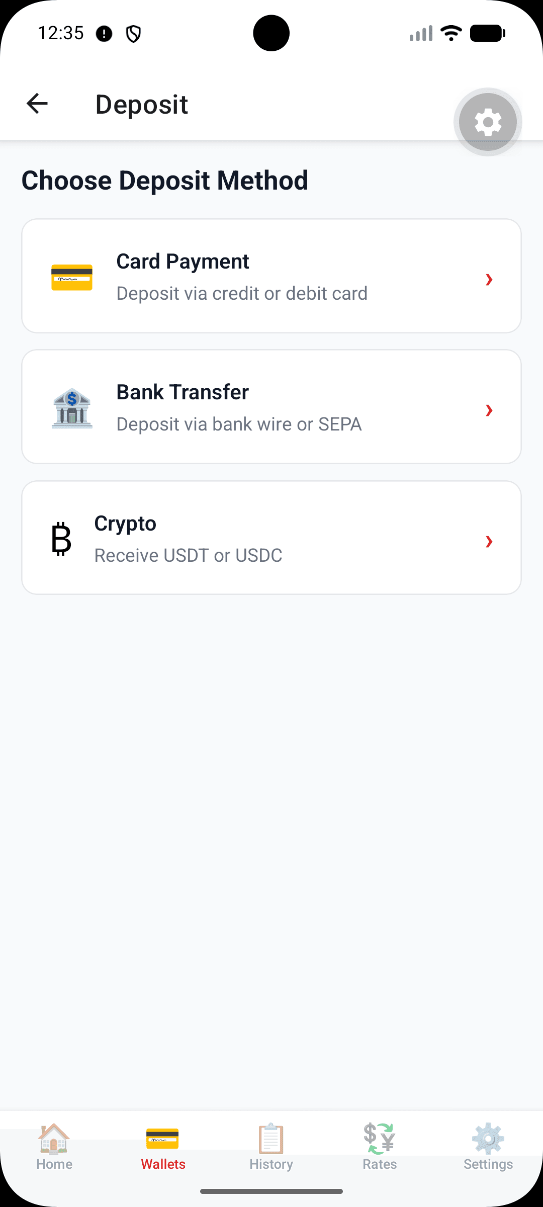 Flexible Deposits